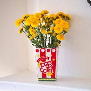 Vase, Popcorn Bag