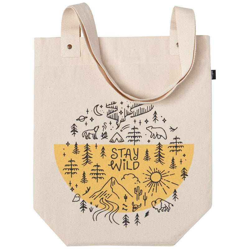 Stay Wild Cotton Studio Tote Bag