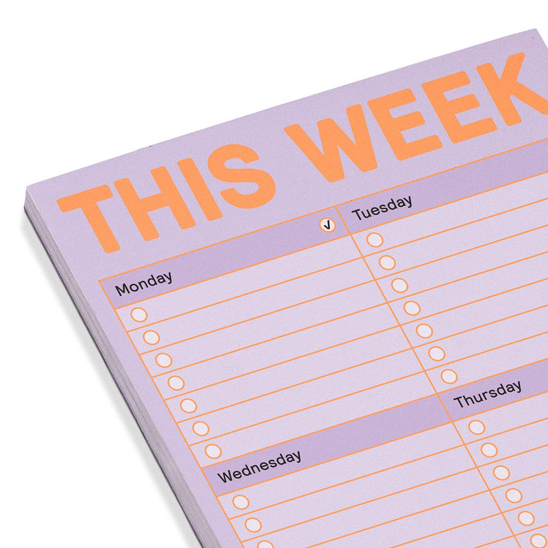 This Week Pad (Pastel Version)